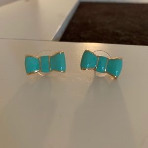 Kate Spade Turquoise Bow Earrings